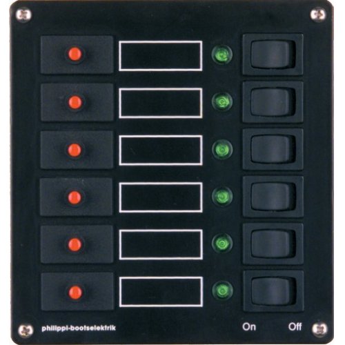 Philippi Schaltpaneel STV 106 6-fach