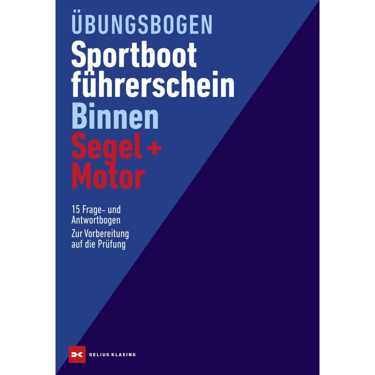 Sportbootführerschein Binnen Segel Motor / Prüfungsbogen