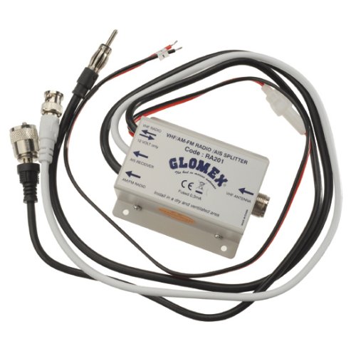 Glomex Antennenverteiler UKW-Seefunk / Radio RA 201