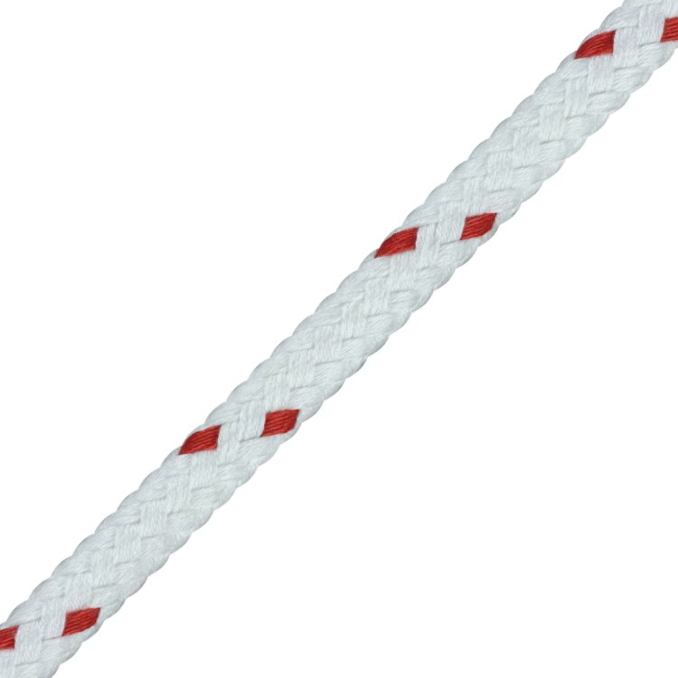 Leine Liros Standard-Schot weiß-rot