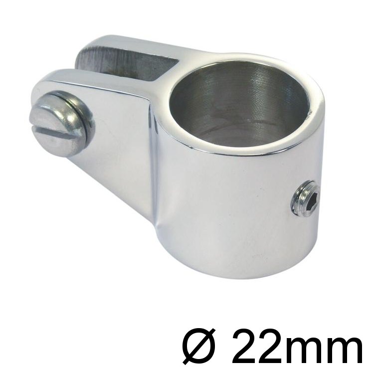 Rohrmittelgelenkstück 22mm Niro
