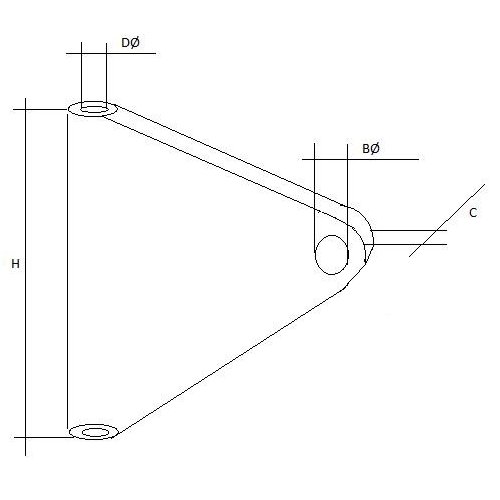 Selden Dreiecksplatte 528-108