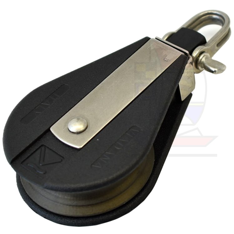 Viadana Block 1fach 6mm Aluscheibe