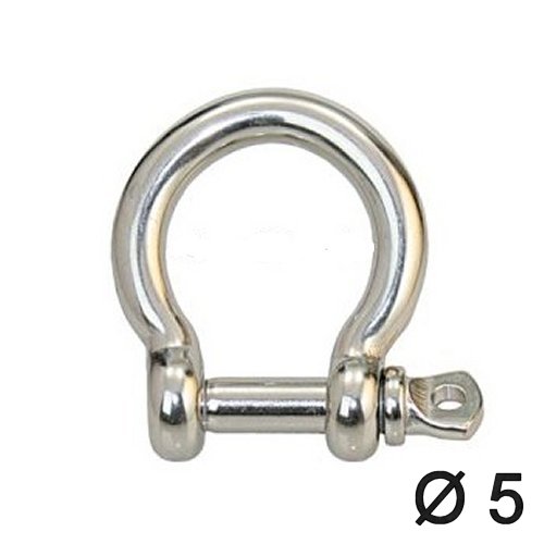 Schäkel geschweift 5mm