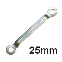 Riemenbügel flach Edelstahl 25mm