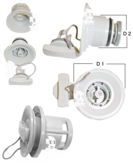 LodeStar Ersatzventil Typ III Grau