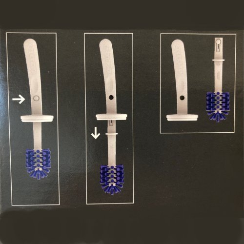 Brush & Stow WC-Bürste mit Halterung