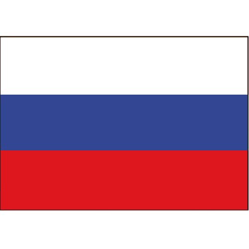 Flagge Gastland Russland