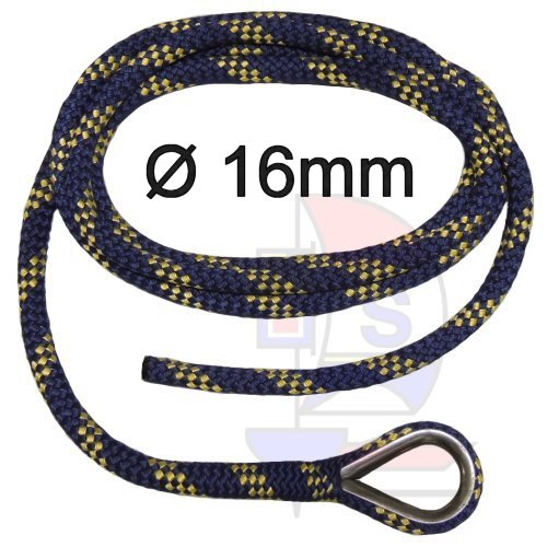 Festmacher Handy 16 mit Kausch 10m