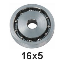 Holt Allen Seilscheibe Edelstahl 16 x 5 HA 4567