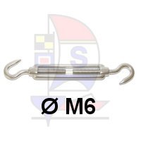 Spannschloss Haken/ Haken M6