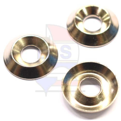 Rosette MS vernickelt