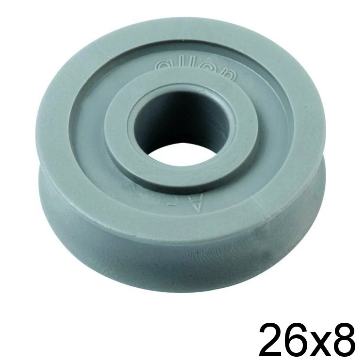 Holt Allen Seilscheibe Acetal 4-6mm HA 86
