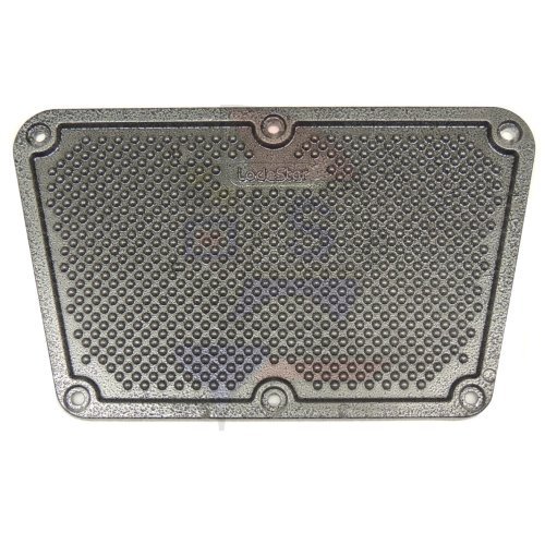 Motorklemmplatte Typ III 240mm Alu