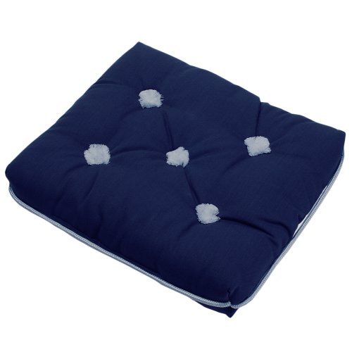 Sitzkissen Kapokkissen einfach dunkelblau