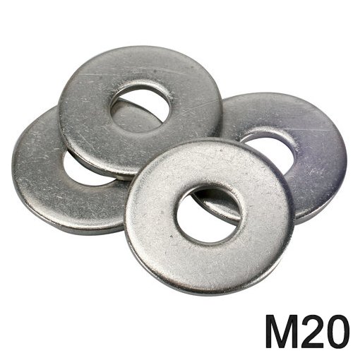 Unterlegscheibe niro M20 DIN 9021