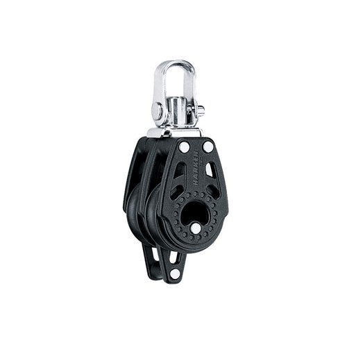 Harken Carbo Block 2fach + Wirbel + Unterbügel 8mm HK 343