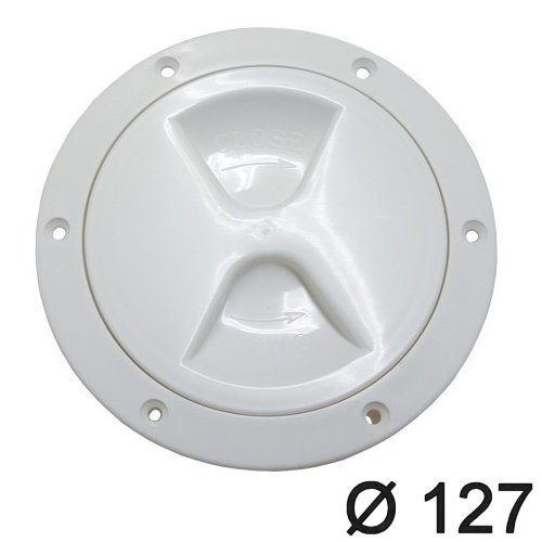 Inspektionsdeckel mit Schraubverschluss 127mm