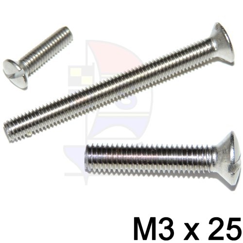 Linsensenkkopfschraube M3 (DIN 964)