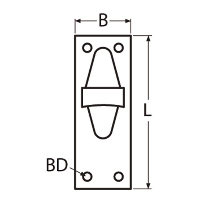Fallenaustritt 83 x 32