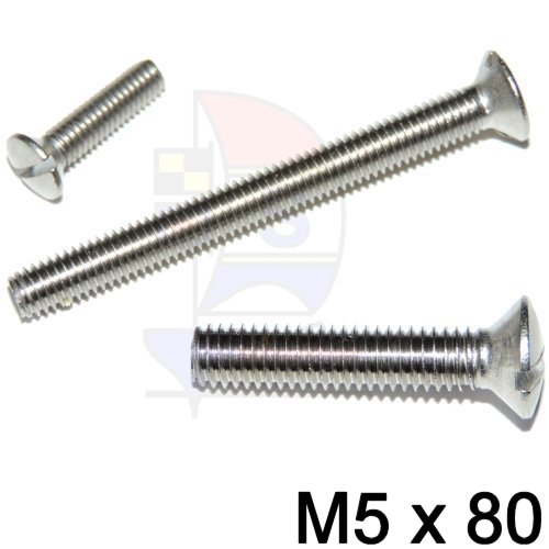 Linsensenkkopfschraube M5 (DIN 964) x 80