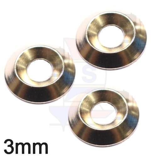 Rosette Edelstahl Vollmaterial 3mm