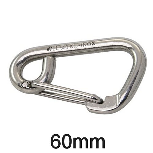 Wichard Karabinerhaken asymmetrisch 60mm