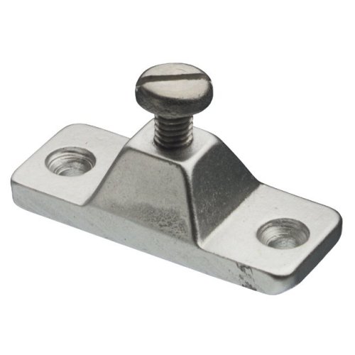 Seitenplatte für Rohrendstück Alu