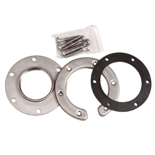 Einbauflansch Edelstahl für WEMA Geber