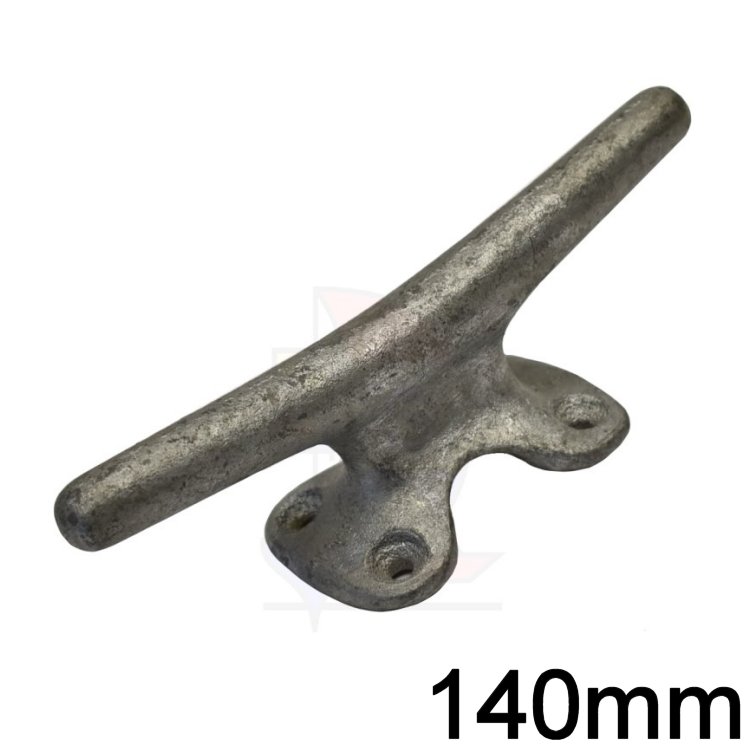 Belegklampe 140mm 4-Loch verzinkt