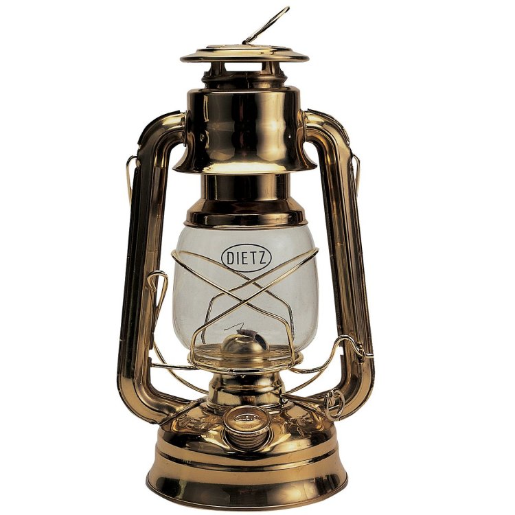 Dietz Sturmlaterne Messing