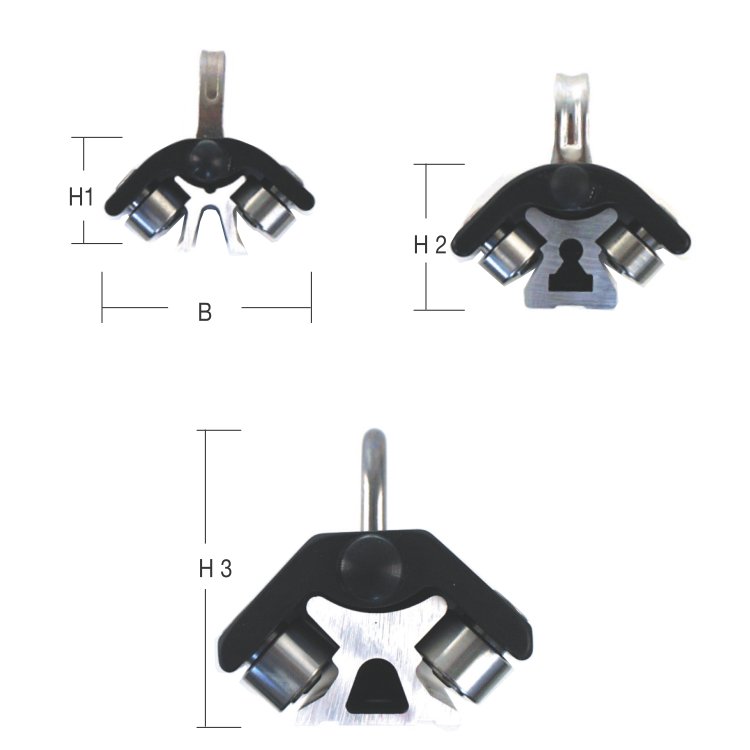 Pfeiffer Traveller Schlitten 19mm