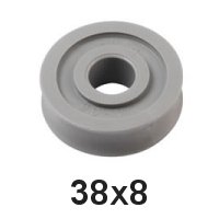 Holt Allen Seilscheibe Acetal 4-6mm HA 150