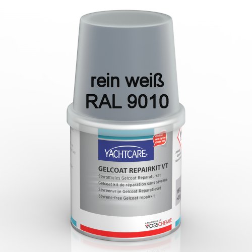 YachtCare Gelcoat Reparaturset VT 200g rein weiß