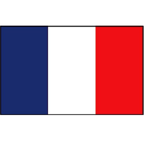 Flagge Gastland Frankreich