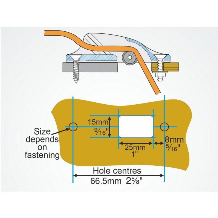 Clamcleat CL 230
