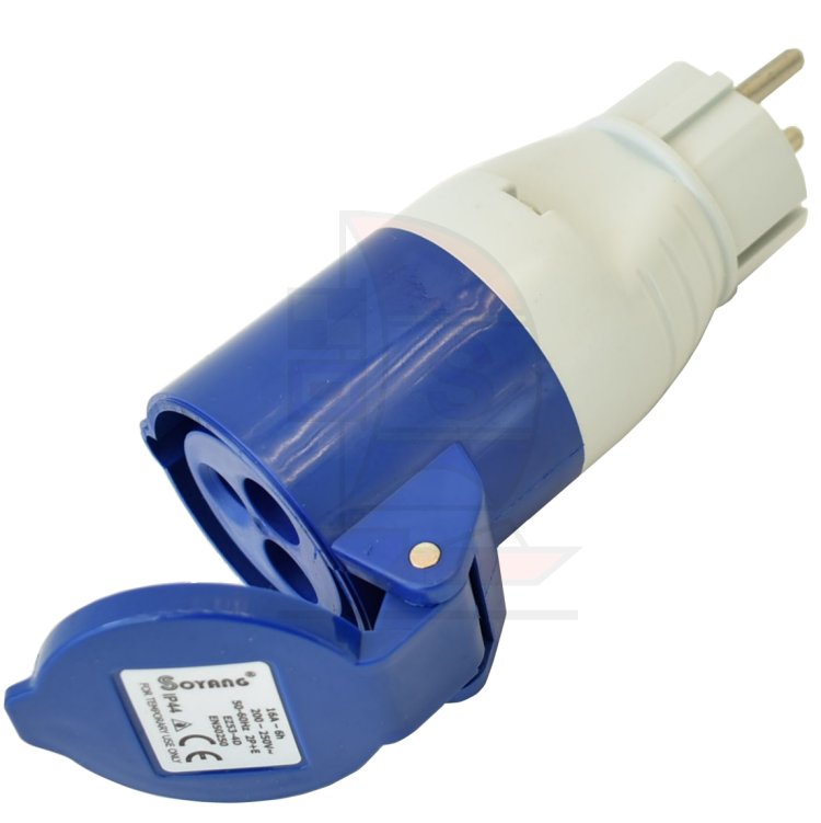 CEE Adapterstecker Schuko/CEE