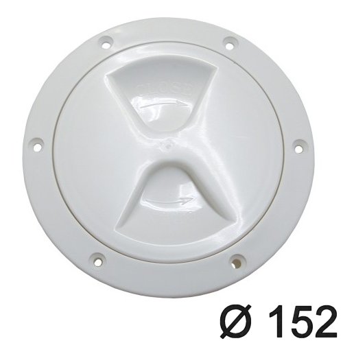 Inspektionsdeckel mit Schraubverschluss 152mm