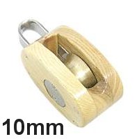 Holz Block 1fach 10mm