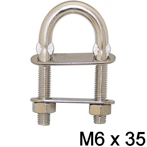 U-Bolzen M6 x 35