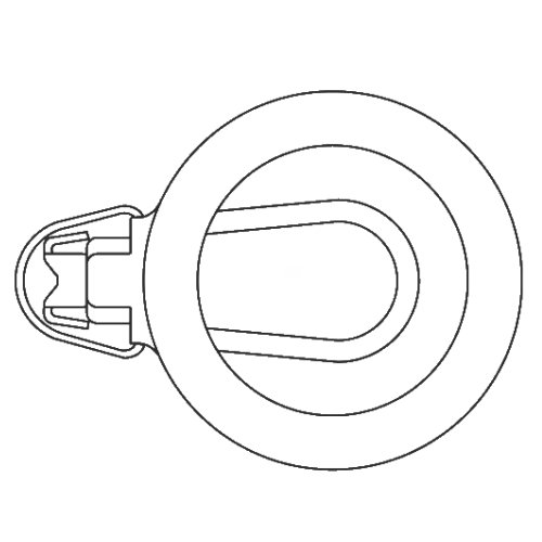 Niro Petersen Bootshakenhaltering mit Fuß