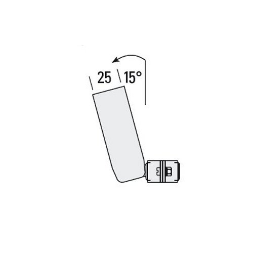 Niro Petersen Flaggenstockhalter 25 niro Reling Typ 2