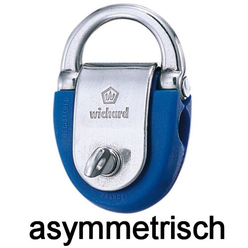 Wichard Auge für Fußreling asymmetrisch