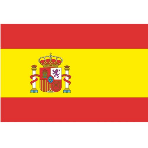 Flagge Gastland Spanien