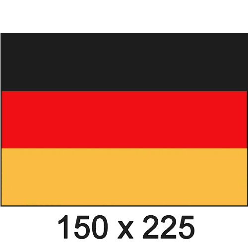 Flagge Deutschland 15x225