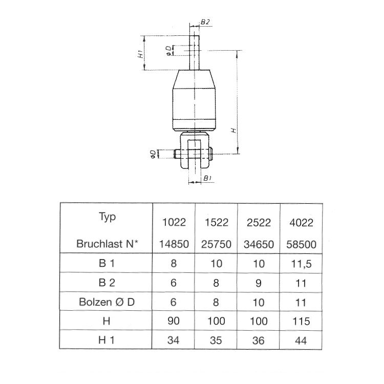 Top-Reff Stagwirbel B 11mm TR 4022
