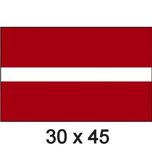 Flagge Gastland Lettland