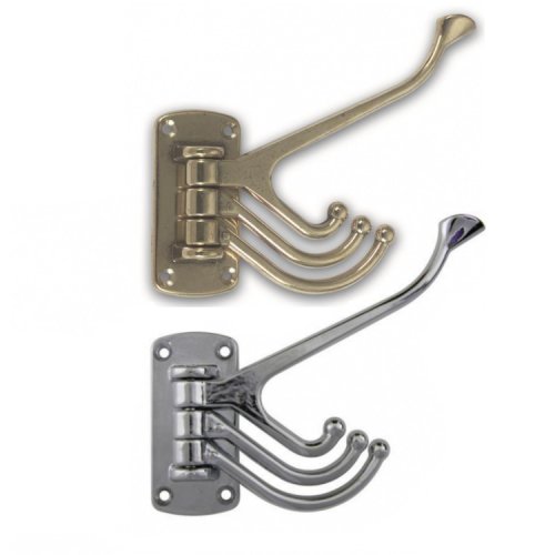 Kleiderhaken 4-fach schwenkbar