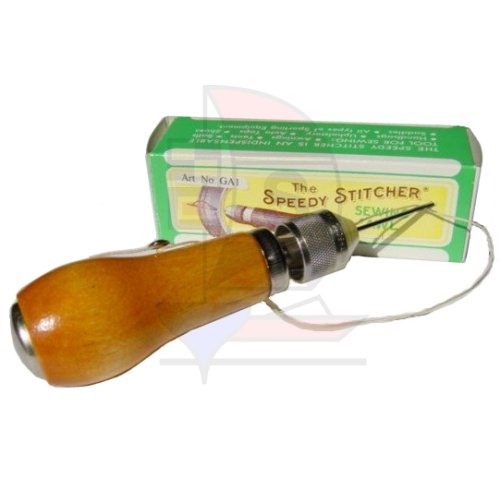 Handnähmaschine Handnähahle mit Garn und Nadeln