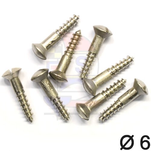 Linsensenkkopfschraube 6 (DIN 95) 6